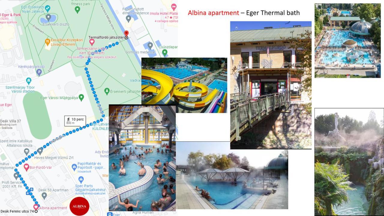 Albina Apartman Eger Luaran gambar